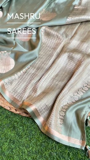 Saarang | Ethereal pastel Mashru Sarees! To order a saree please follow the steps below, 1)Take a screenshot of the saree you require, 2)Send it... | Instagram