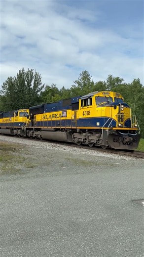 Healy Express Southbound #alaskarailroad #train #railway #railroad #railfan