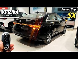 New Hyundai VERNA SX Second Top Model 2025 😍| नई GST 2.0 में अब और सस्ती हो गई VERNA ❣️