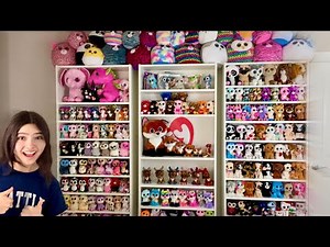 Organizing My Beanie Boo Shelves By Animal!