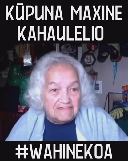 Ka Lāhui Hawai'i on Instagram: "86 year old Kūpuna Maxine Kahaulelio has been a community organizer and aloha ‘āina advocate since the late 1970s. On O’ahu, she organized for welfare rights and supported communities against evictions in Chinatown and Waiāhole. In her demilitarization work she has fought to protect Kaho’olawe, Pōhakuloa, and other sacred places. She will be testifying on Tuesday, February 4, 2025 at 9 am in support of HB 491 regarding lease renewals and extensions of stolen Hawai