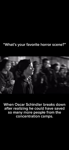 A hard watch movie about true life horrific events! A true hero! #schindlerslist #schindler #wwii #holocaust #lestweforget #horrormovie #sadscene #hardtowatch #sad #heartbreak #scene #saddest #liamneeson #horror #fyp #fypシ