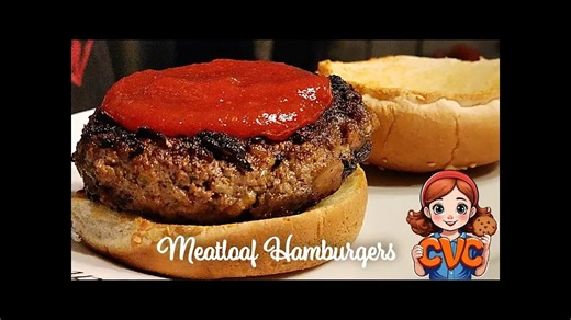 How to Make Meatloaf Hamburgers with Topping - Southern Cooking Like Mamas