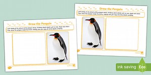Draw the Penguin Art Activity