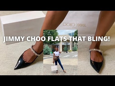 JIMMY CHOO BING FLATS UNBOXING + AFFORDABLE ALTERNATIVE - not your average flats