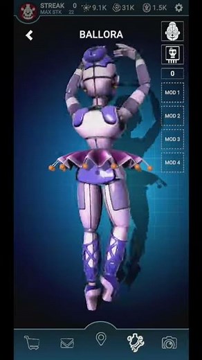 fnaf ar ballora & skins workshop animation