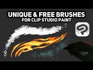5 Free Clip Studio Paint Brushes You Need to Try!