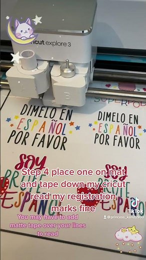 DIY tip using thermal laminator scotch to laminate stickers 2 sheets at once and cut on cricut