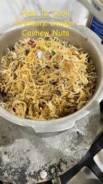 How to cook pressure cookers Cashew nuts kidney beans🫘 paluo #pressurecooker #simplycook #yummy