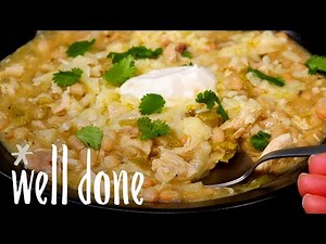 How To Make White Lightning Chicken Chili: A 30 Minute Meal Start To Finish | Recipe | Well Done