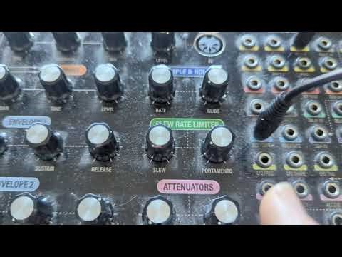 Sequencing behringer neutron (eurorack) with volca modular