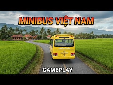 Minibus Simulator Vietnam Gameplay - Second Drive on Virtual Haul! 🚐🇻🇳