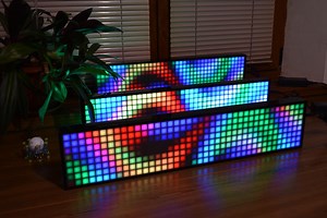 Light Art Panel – Interactive LED Display for Installations & Creative Spaces. Sound-reactive. Emotion-driven. Artist-ready. - Etsy