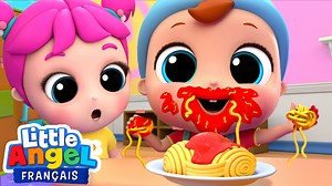 532K views · 7.1K reactions | Miam Miam! Bon appétit Bébé Louis. Bébé Louis joue au chef cuisinier avec Léo et Léa! On découvre une tonne d’aliments dans cette comptine pour enfants. On apprend aussi les bonnes manières à table avec Louis! Une comptine amusante pour les petits. #comptines #dessinanimé #enfants | Little Angel - Français | Facebook