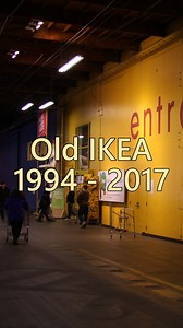 Renton Then and Now on Instagram: "The first and only IKEA in Washington opened on October 21, 1994. Renton Mayor Earl Clymer cut the ribbon at the grand opening which attracted an estimated 20,000 people. Traffic and parking was difficult for months thereafter especially on weekends. The original store used two old 1979 warehouse buildings separated by an alleyway. One was converted into a parking garage and the other into the maze-like store IKEA is known for. Covered parking was appreciated b