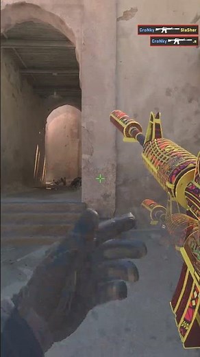 Dust 2 With AK-47 3 Kills #counterstrike #cs2skins #csgomoments