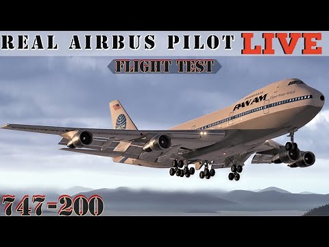 Felis 747-200 | Stalling a 747 | Flight TEST with REAL Airbus Pilot