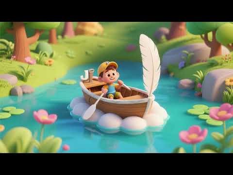 JJ and the Floating Feather Boat | Gentle Adventure Story for Kids