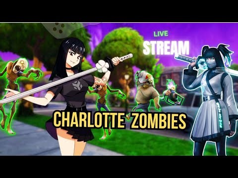 Charlotte survives the invasion| FORTNITE gameplay