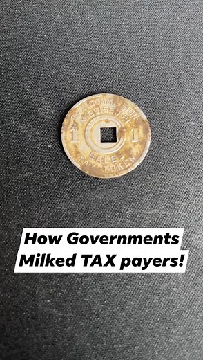 How the government milked tax payers for even fractions of a cent! #history #metaldetecting #tax | History Seekers