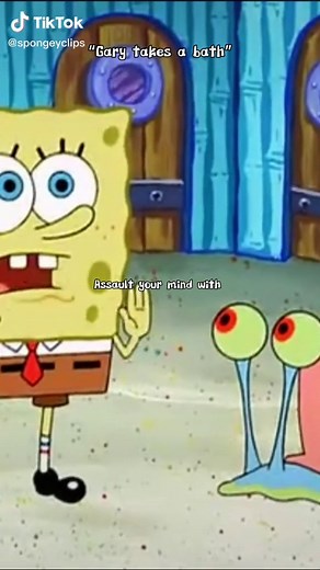SpongeBob moments on TikTok