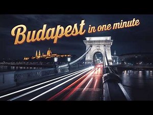 Budapest in one minute | Budapest travel guide | 20 Best places to visit Budapest Hungary