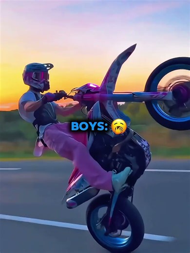 Stunts are for real men 💀 #dirtbike #stunts #edit #trollface #shorts