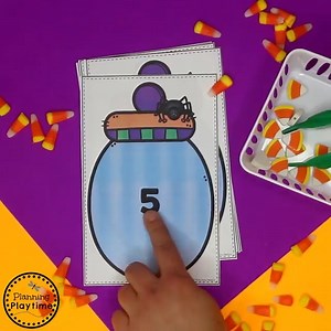 13K views · 184 reactions | Starting to look for fun Preschool Halloween Activities? This set is filled with fun hands-on centers and games to play during the month of October. Kids will get to work on their math, letters, patterns and even their names while playing with fun, Halloween theme creatures, playdough or slime and more. https://planningplaytime.com/preschool-halloween-activities/ | Planning Playtime - Learning Through Play | Facebook