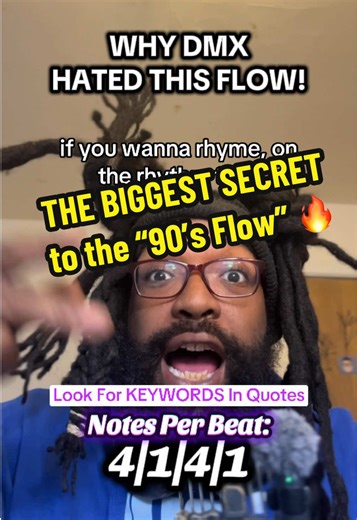 The rappers we call “Lyrical” are actually “Prosic”. However, it’s just the cadence of Prose & there’s still bars/wordplay/poetic devices. The rappers we (and DMX) call “simple”(ABC) are actually spitting in “lyrical verse” while MOST East Coast greats spitbin Prose. However, MOST rappers OVERALL do both styles simultaneously in every song, because prose is the ACTUAL natural cadence of speach. And its often non-repeating & random because the cadence of Prose depends on the natural stress in eac