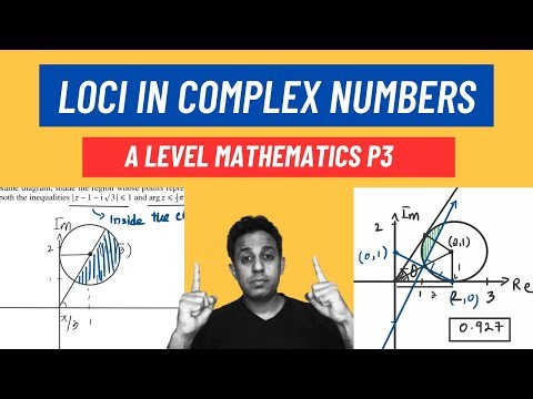 PURE MATHEMATICS 3 LOCI IN COMPLEX NUMBERS