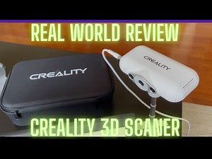 CREALITY CR-Scan Lizard 3D Scanner REAL WORLD review