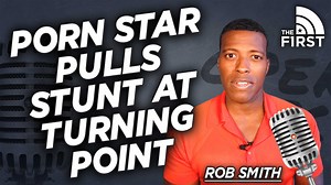 8.6K views · 138 reactions | There was some drama at a conservative conference last week when a porn star had her credentials revoked, Rob Smith explains. The industry is a hub for sex trafficking & exploitation, and it has no place at a family-friendly conservative gathering, he argues. | The First | Facebook