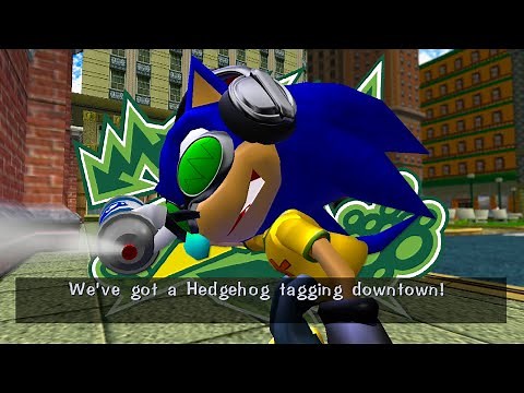 Sonic Adventure: Jet Set Sonic (Graffiti, Custom Mission & More)