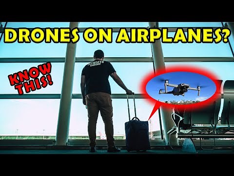 Can you bring your DRONE on a Plane?