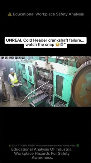 💥 UNREAL Cold Header CRANKSHAFT Snaps Back FAST 😳⚙️ #workfails