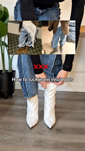 how to get this cool girl boot look #boots #fashion #outfitideas #winterfashion