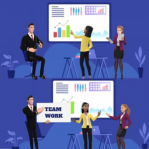 Free 3D Teamwork Video Template (.CSPRO)