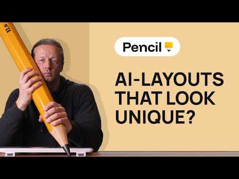 Pencil AI - Solves the 'Vibe Designed' Layouts Problem