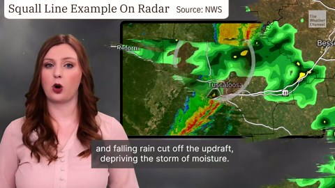 Different types of thunderstorms can have different impacts