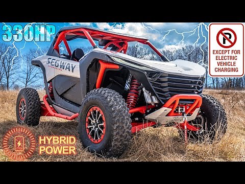 The FUTURE is HERE! 2024 Segway Super Villain Hybrid Electric SXS - Walkaround - 2.0L Turbo UTV