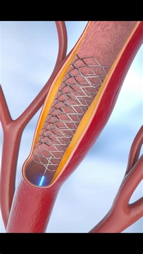 இதய அடைப்பு - Stent என்றால் என்ன? எப்படி வைக்கிறார் டாக்டர்?- Stent | #shorts #shortsviral #tamil