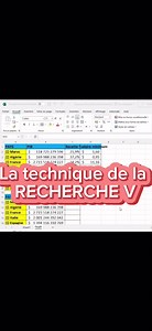 La technique de la RECHERCHE V. #excel #اكسيل #microsoft #formation #microsoftexcel #دورة_تكوينية #اكسبلور #foryou #pourtoi #المغرب #الجزائر #تونس #france @Formation Excel @Formation Excel @Formation Excel