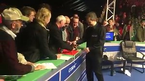 Massive respect for Anthony Hamilton last night, staying well behind for fans after a crushing deciding frame loss in the semis | WST