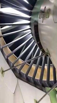 How Jet Engine Really Looks Inside Aviation Engineering | Aircraft Engine Close During Maintenance