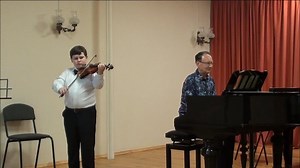 Густав Холлендер "Легкий концерт". Скрипка: Станислав Борусяк