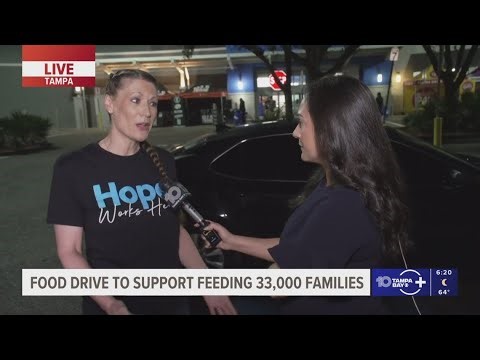 Local nonprofit hosts food drive to help feed thousands of families ahead of Thanksgiving