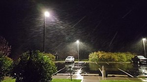 2.4M views · 4.2K reactions | The first flakes of the season have already begun to fall here at the office. Some low elevation locations east of the Divide may see a brief transition over to snow overnight, with precipitation lingering into the early morning hours Monday. #wywx | US National Weather Service Riverton Wyoming | Facebook