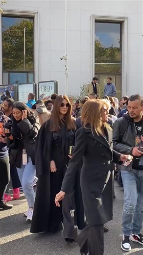 18K views · 630 reactions | This is how Monica Bellucci arrives at Fashion shows! | Vogue France | Facebook