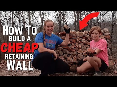 DIY GABION WALL / How to build a gabion retaining wall at home
