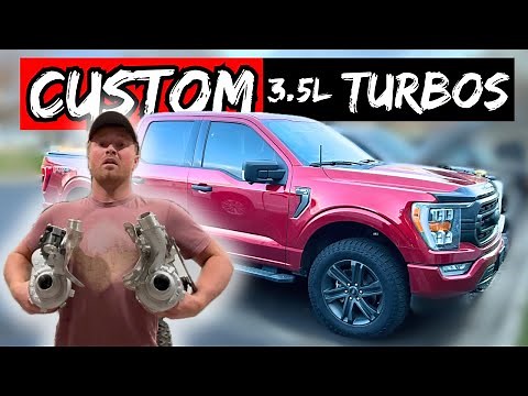 We Put Custom Upgraded Turbos On My 3.5L F150 Ecoboost